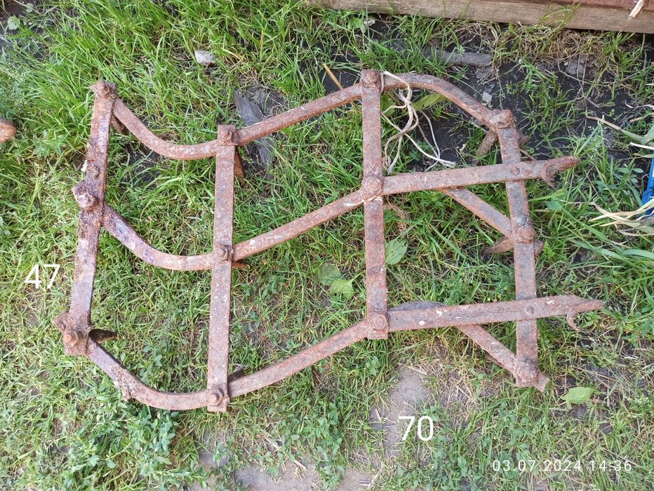 Зубовая борона тяжелая