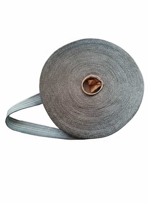 Taśma do mocowania drzew, Pas do drzewek 4,5 cm x 100m - ciemny grafit