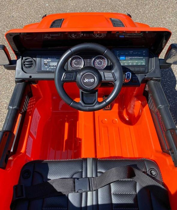 Потужний! Дитячий електромобіль JEEP RUBIСON 4WD детский электромобиль
