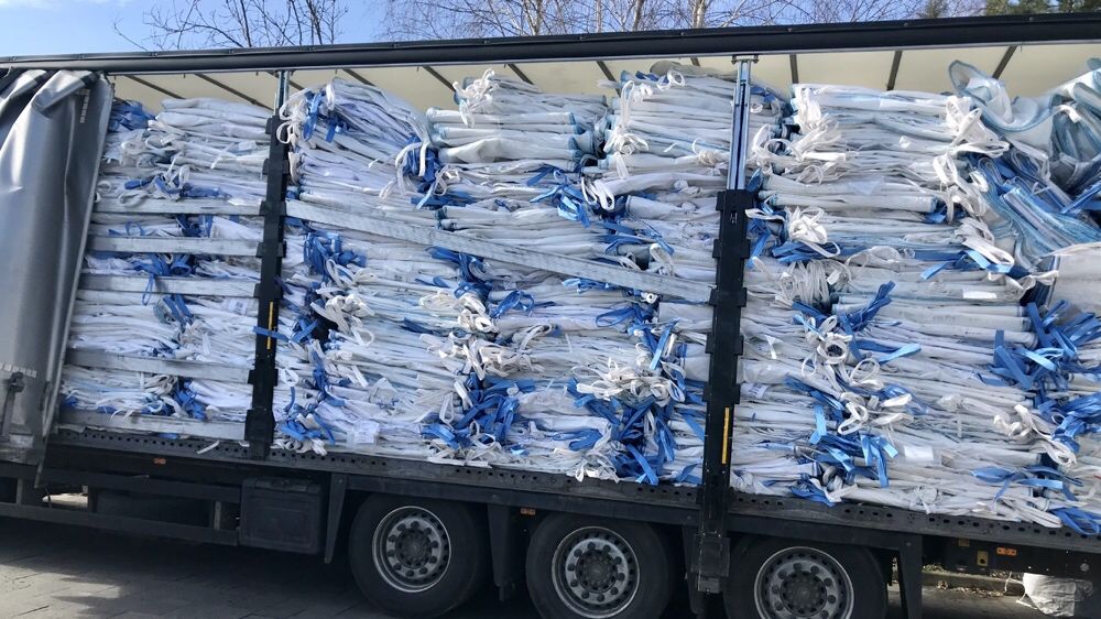 Worki Big Bag Bagi po Cukrze 148cm BIGBAG na Zboże Piach ccm WYSYŁKA