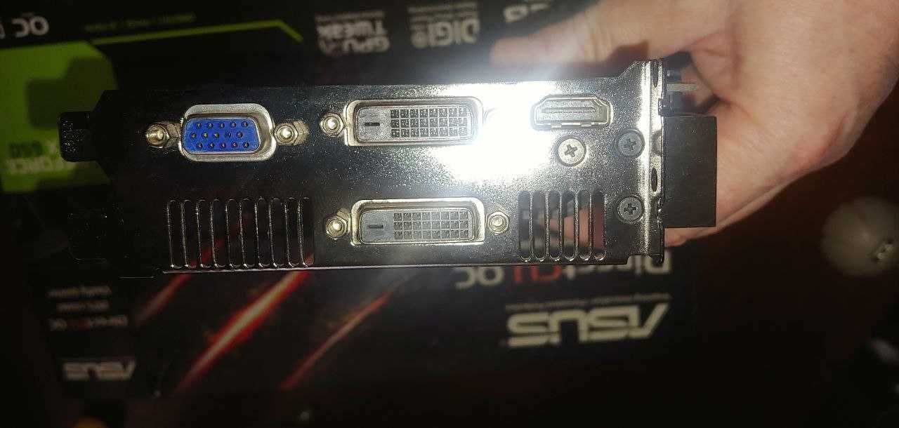 Відеокарта Asus PCI-Ex GeForce GTX 650 DC 1024MB GDDR5 (128bit)