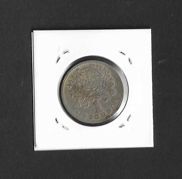 Moeda de 1 Escudo. Portugal 1927
