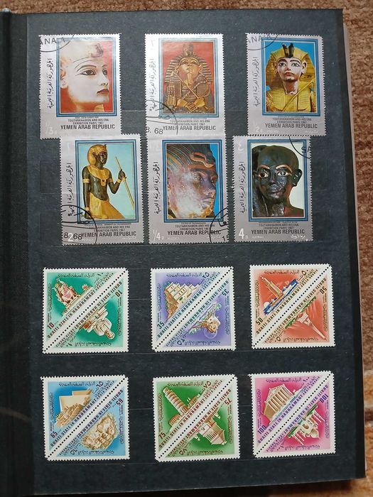 PRL zagranica znaczki pocztowe