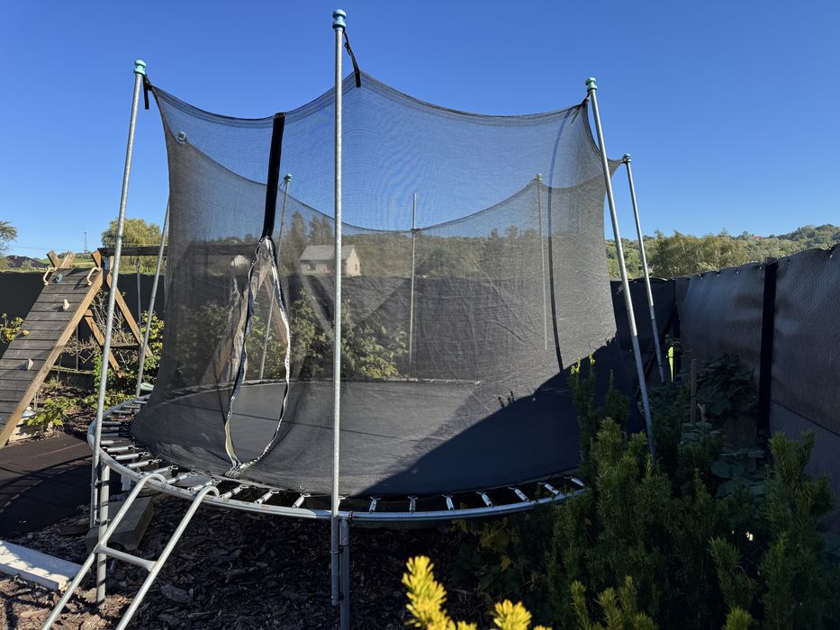 Trampolina ogrodowa do skakania średnica 3,20m DUŻA