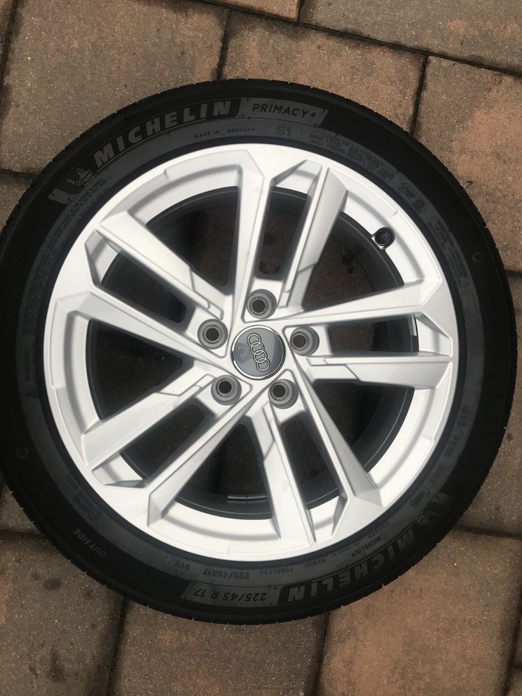 Koła 17” Felgi Aluminiowe Audi A3 Michelin 225/45/17 Demo