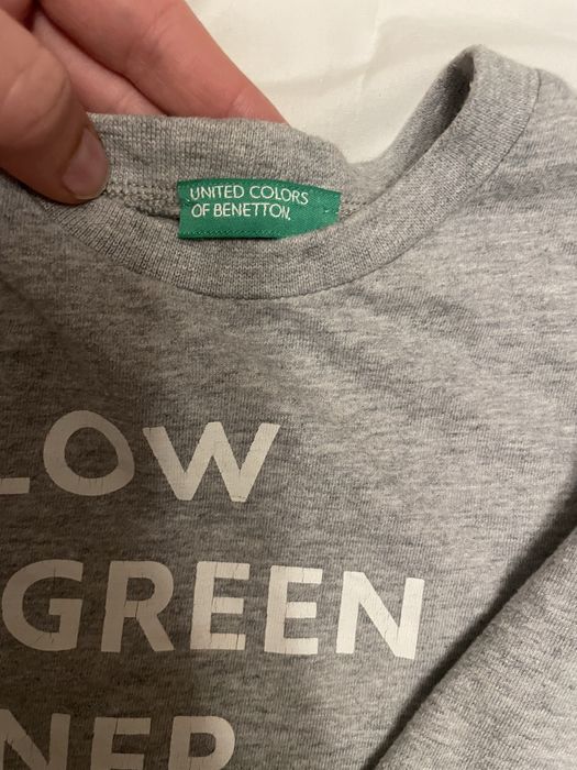 Bluzka 110/116 benetton dlugi rekawa