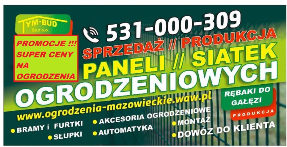 Panele ogrodzeniowe 2D ocynk/ral 8/6/8 H-143 Producent Mazowieckie