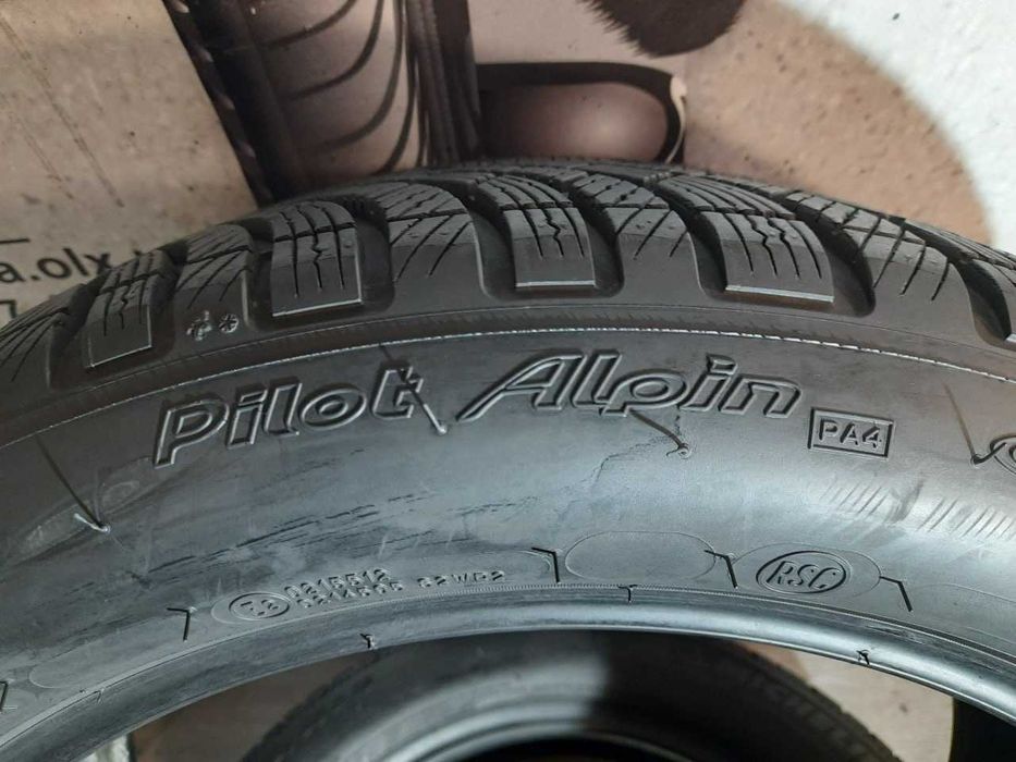 Шини 7мм 225/50 R18 MICHELIN PilotAlpin 4 б/у зима склад