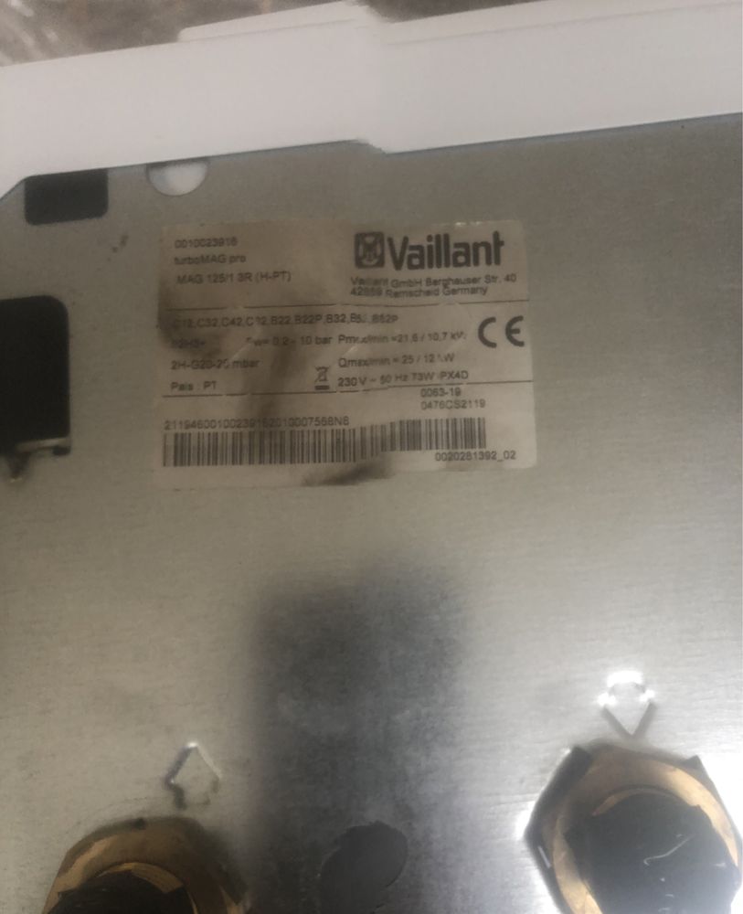 Esquentador vaillant mag turbo