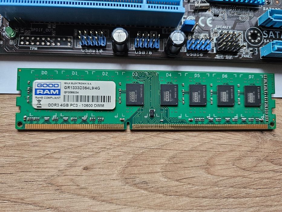Płyta główna Asus m578l-mlx + procesor Amd fx4320+ 2x 4gb ram dd3