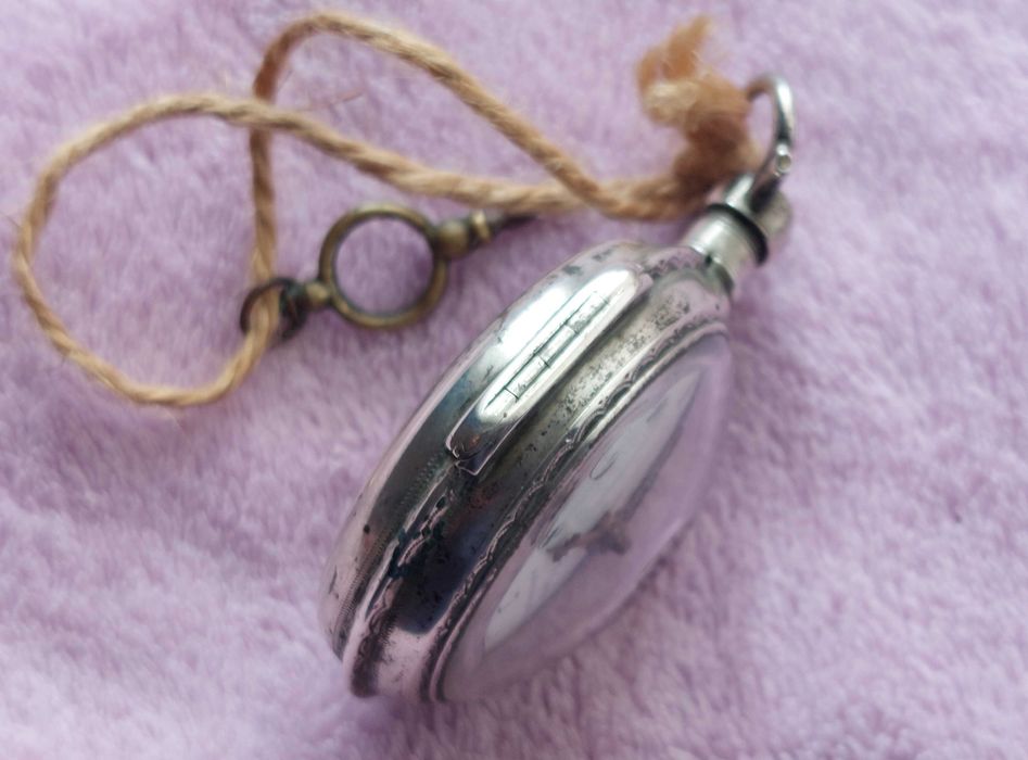 Relogio de bolso Prata VERGE FUSEE  "Baudry " 1800's - [48mm]