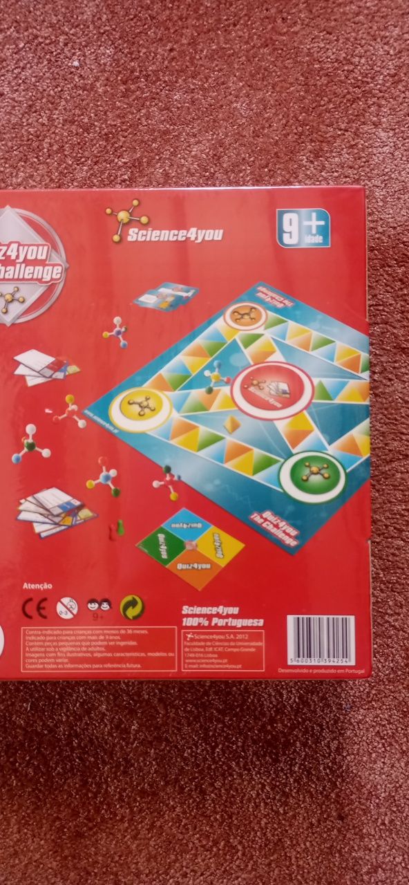 Jogo "science4you"