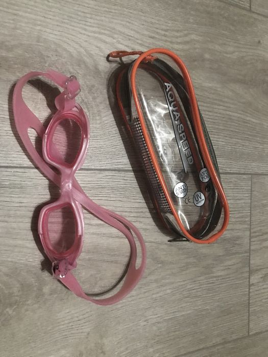 Okulary do pływania dziecięce AQUA-SPEED  różowe 34