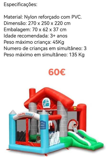 aluguer de insufláveis