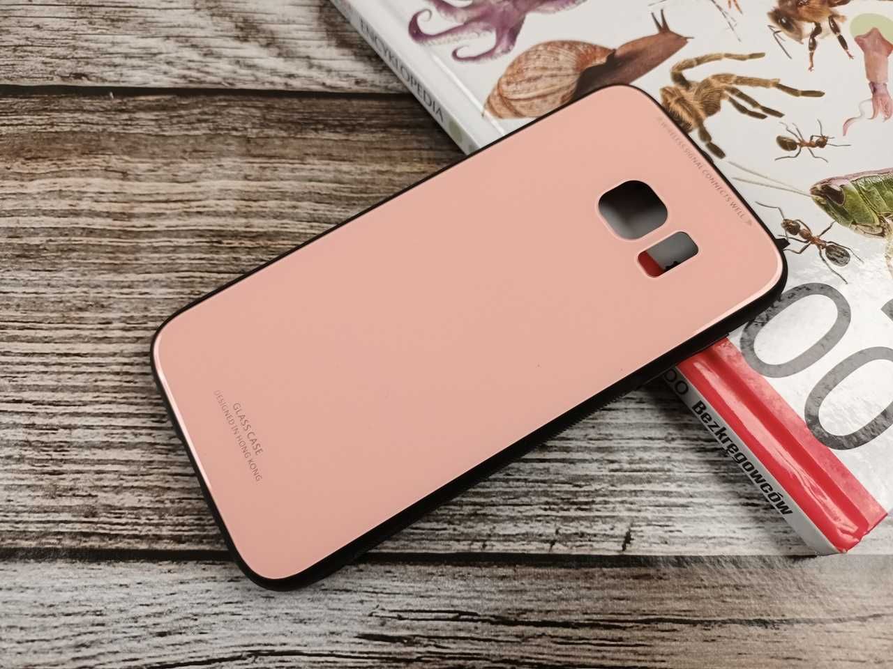 Etui Case Glass do Samsung Galaxy S7 G930 + Szkło Hartowane