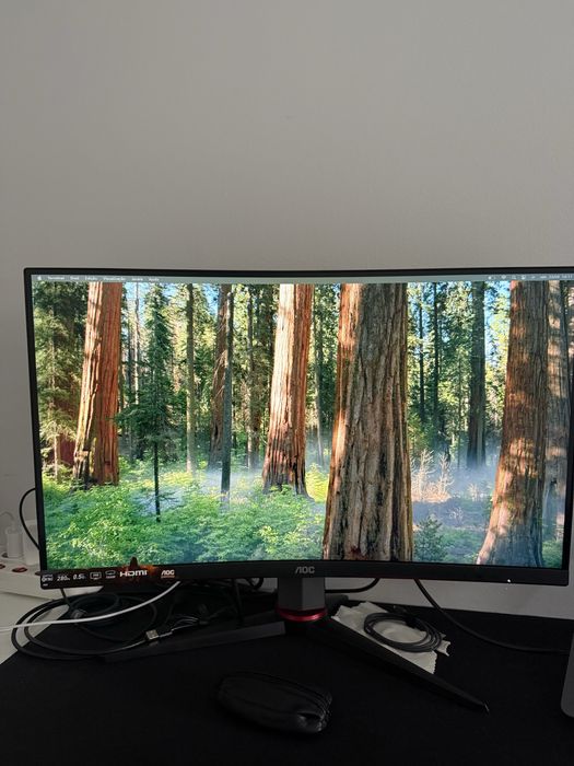 Monitor Gaming Curvo AOC 27’ 280Hz com fatura e garantia