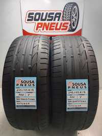 2 pneus semi novos 245/45R19 102Y Oferta da Entrega