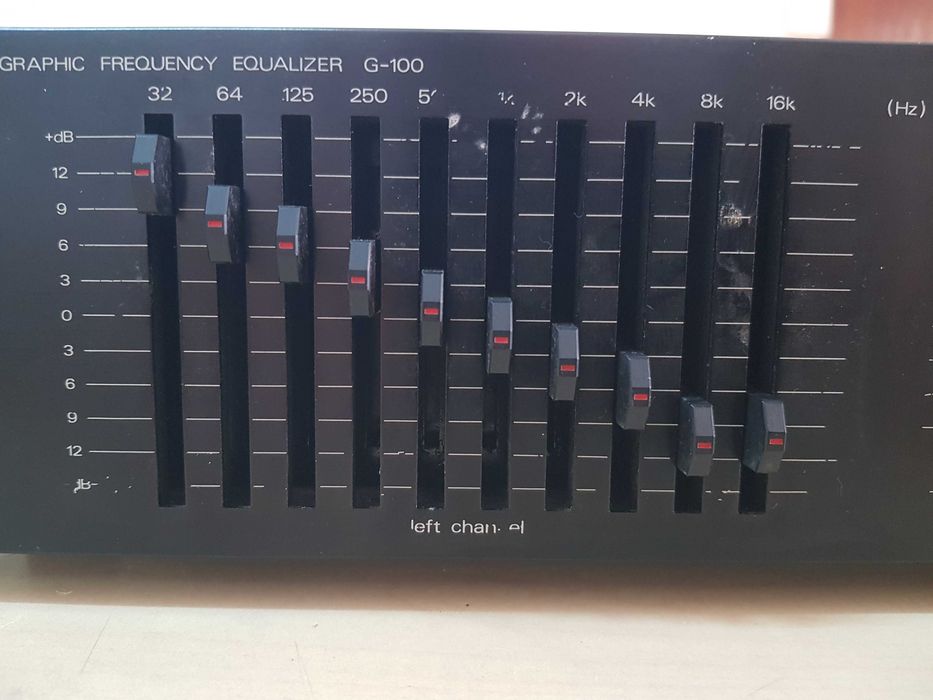 Luxman G-100 Korektor graficzny Equalizer graphic G 100 Luxman vintage