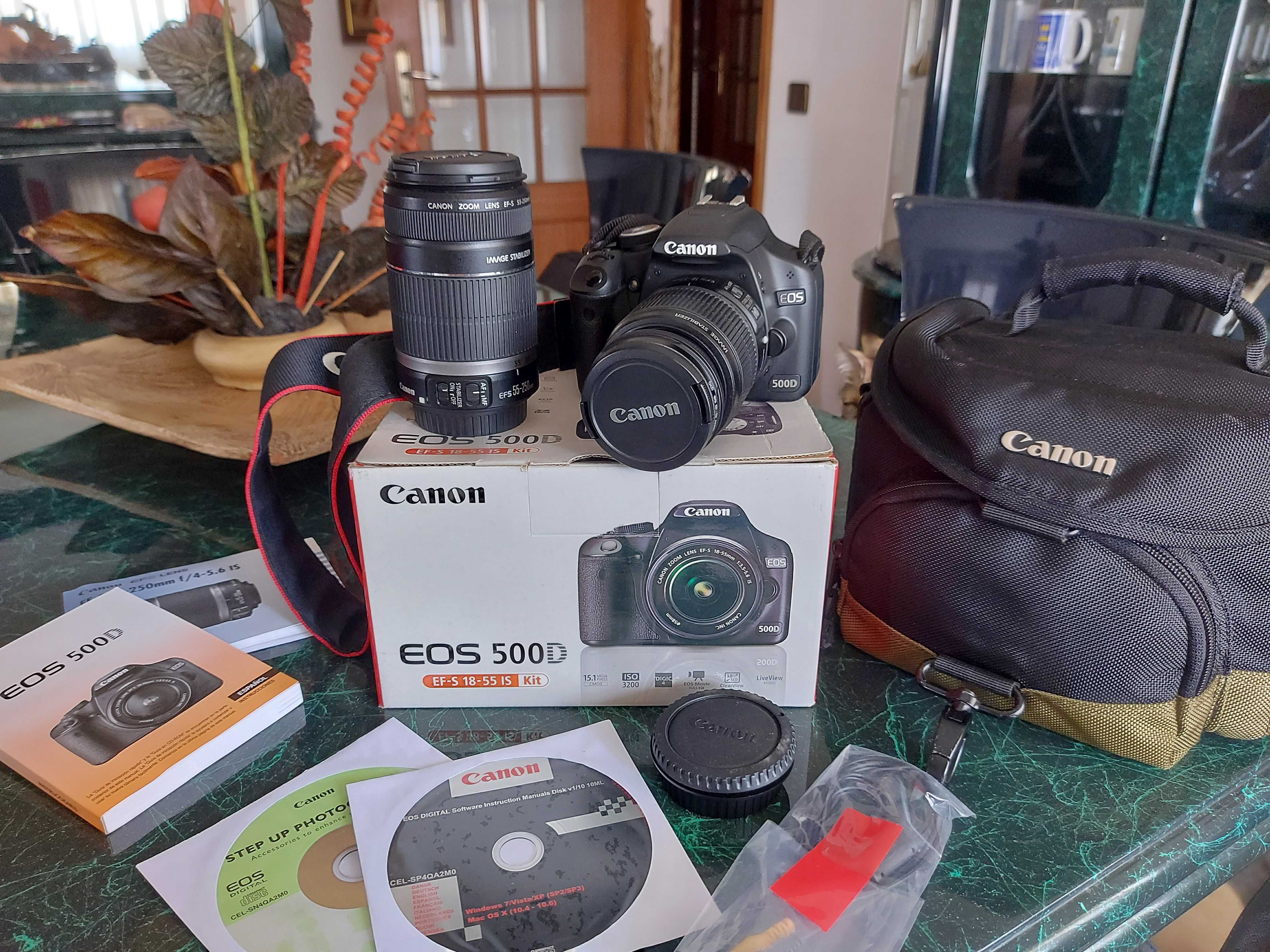 Câmara fotográfica Canon 500D