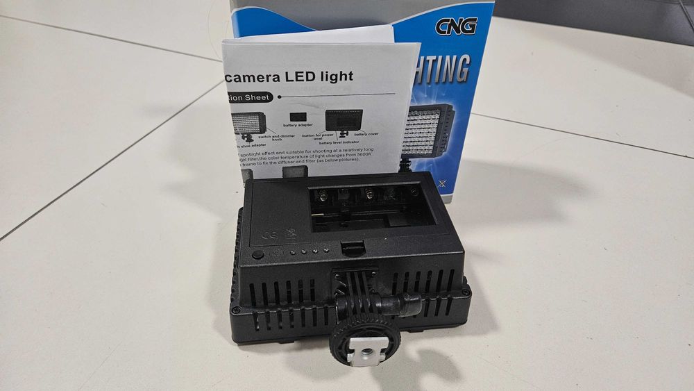 Lampa ledowa. CN-126 LED VIDEO LIGHTING