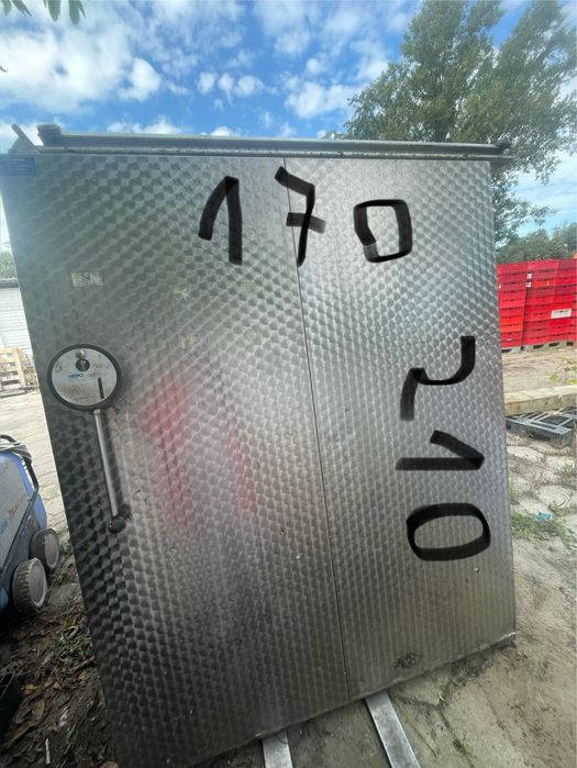 Drzwi  do chłodni  , kompletne z ramami