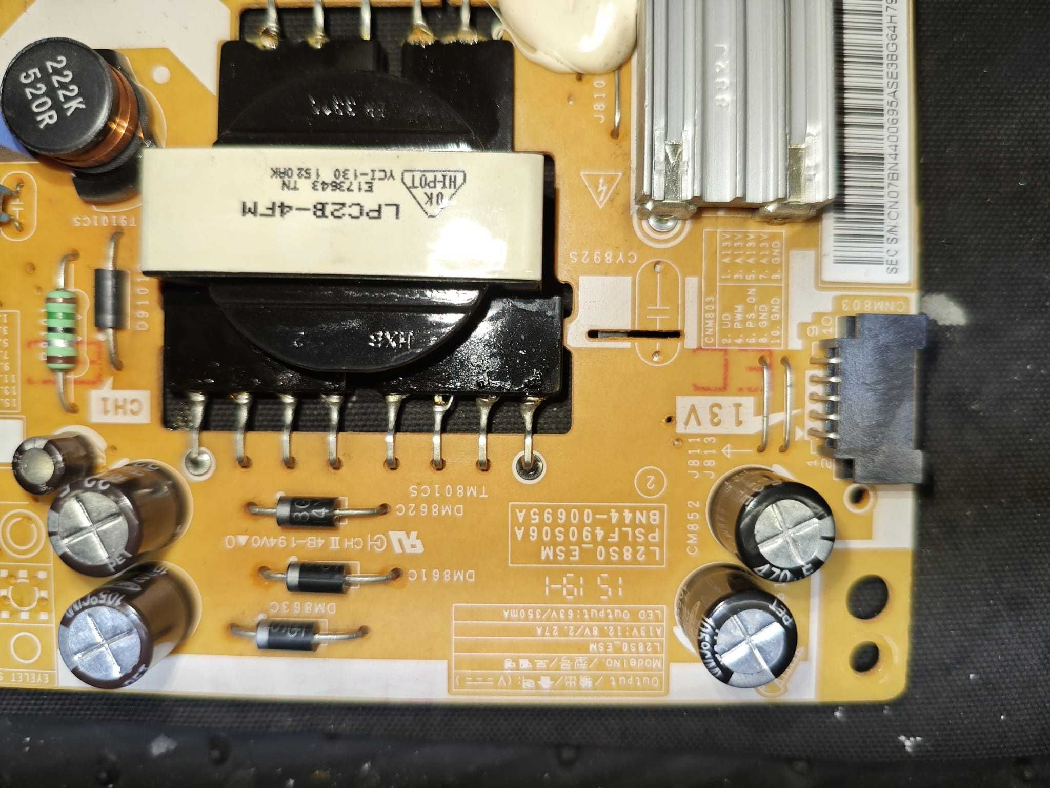 Placa Mãe / Fonte alimentação  Samsung UE28J4100 (Peças)