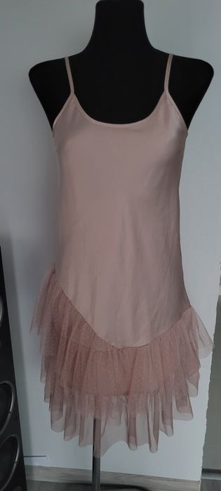 Lekka satynowa letnia sukienka Liu Jo R 36