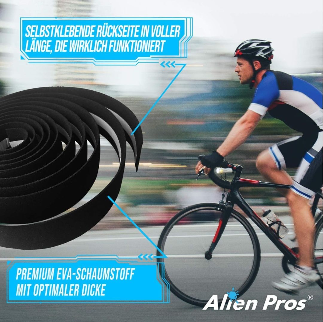 Owijka na kierownicę rowerową Alien Pros EVA