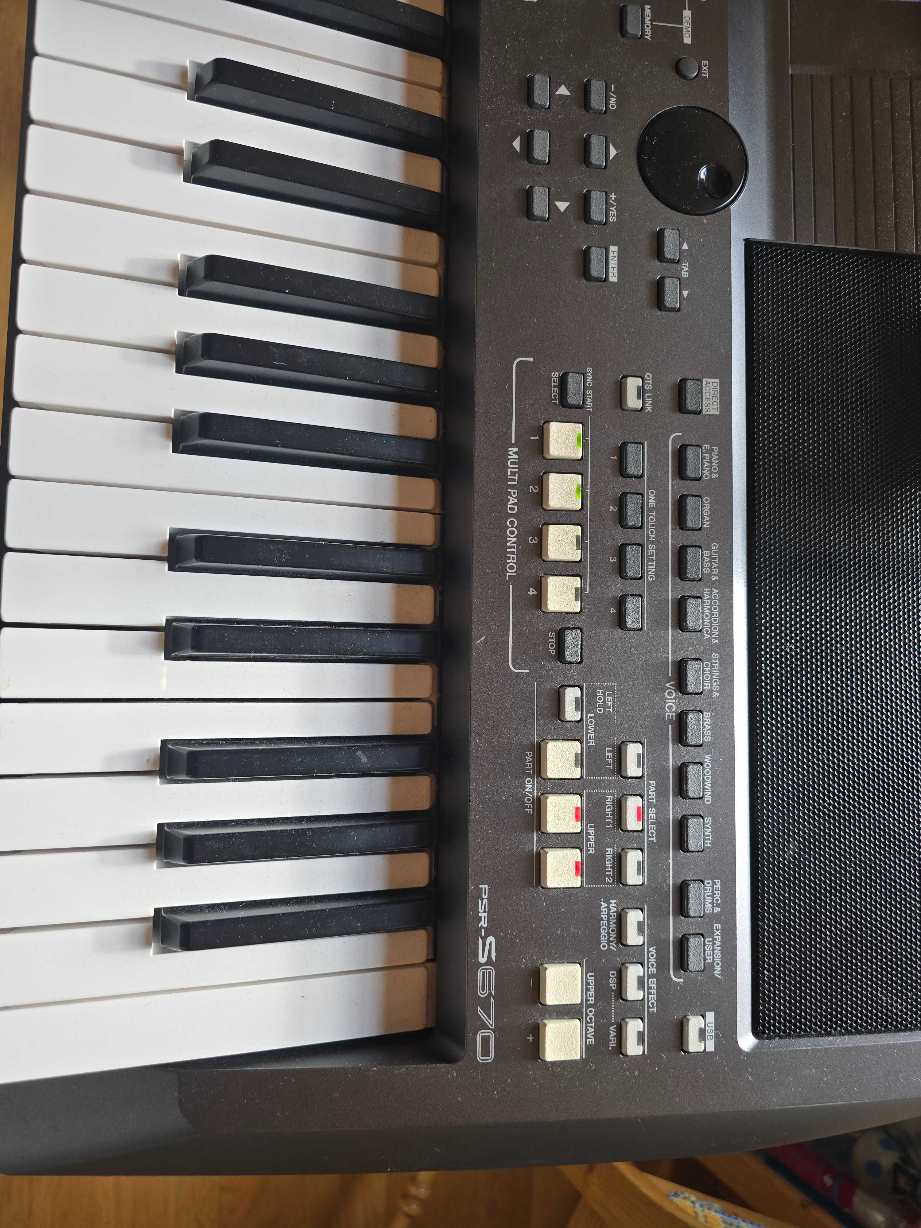 Keyboard Yamaha Yamaha PSR-S670