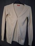 Sweter cienki ecru rozm M