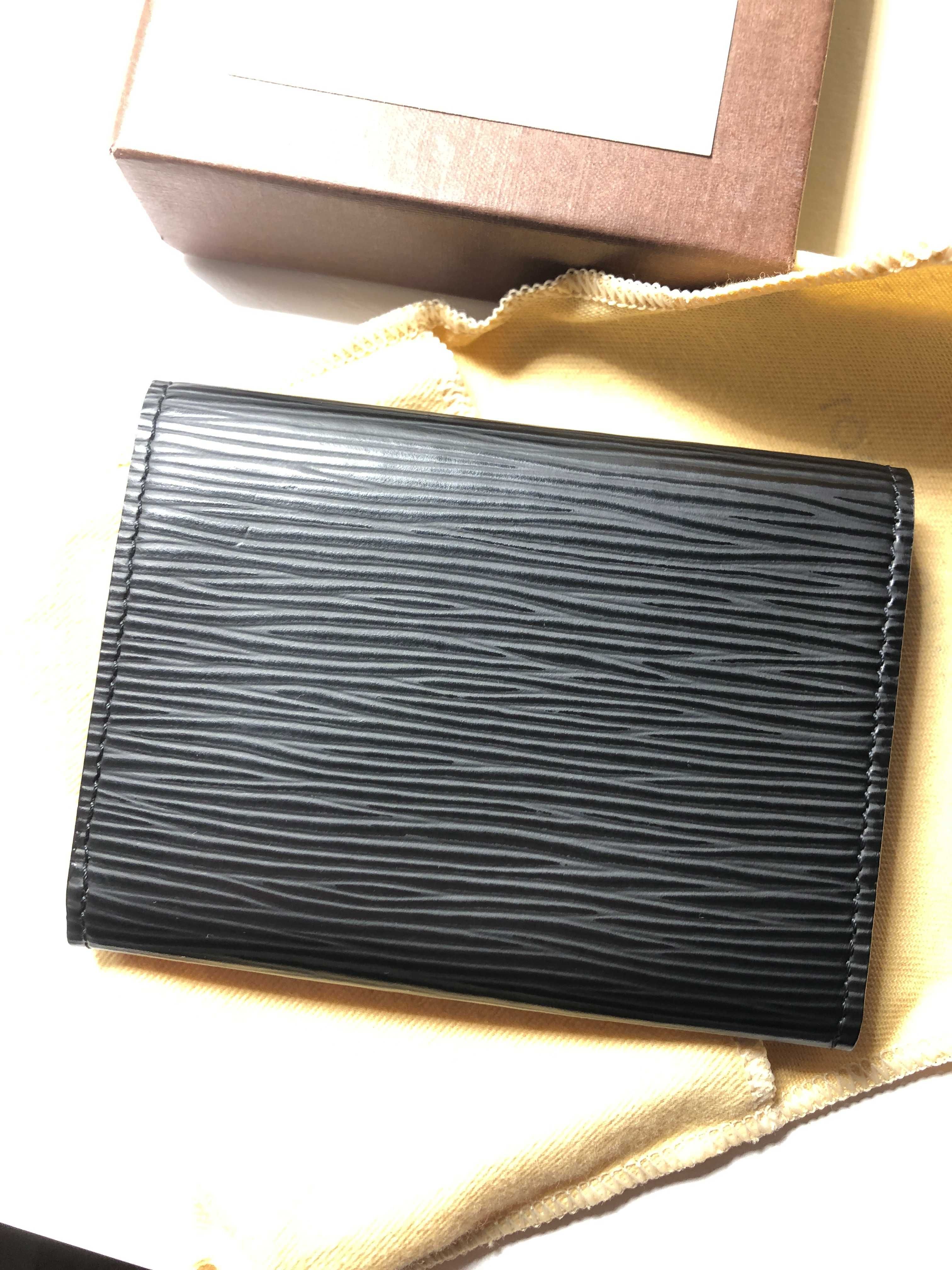 Porta-cartões Louis Vuitton EPI - Epi leather Business Card Holder