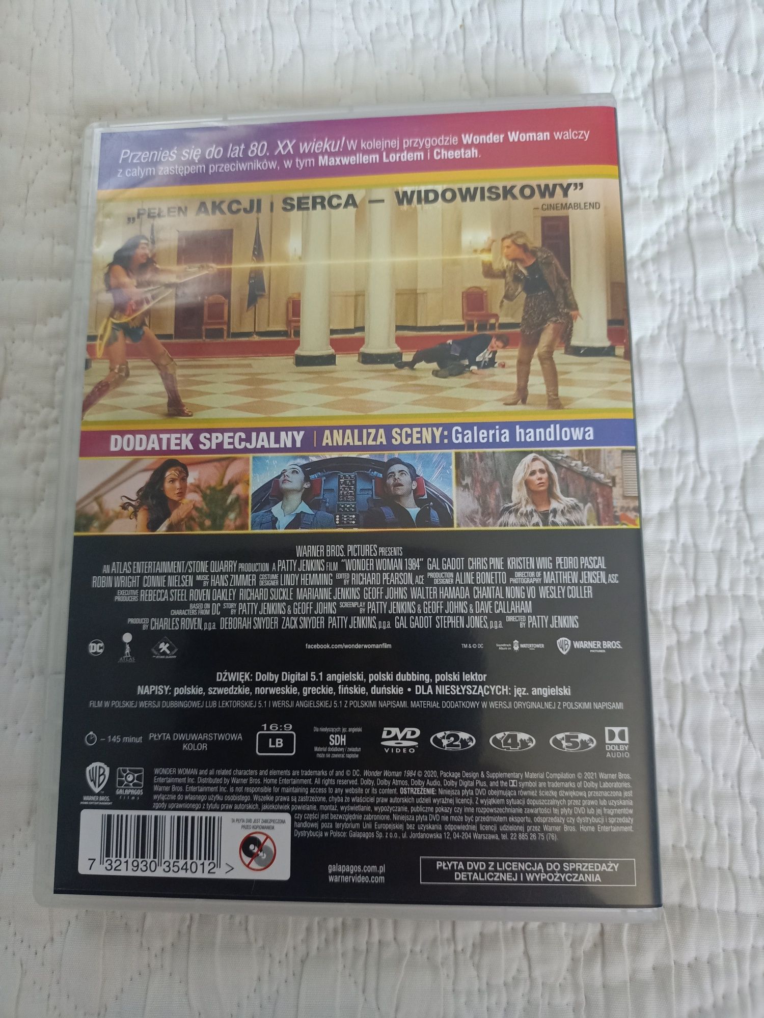 Film Wonder Woman 1984 Film DVD