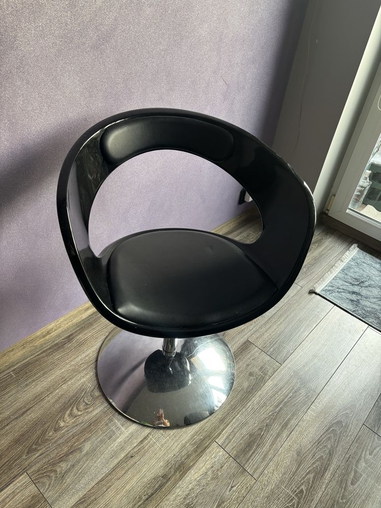Designerski Fotel Obrotowy Czarny