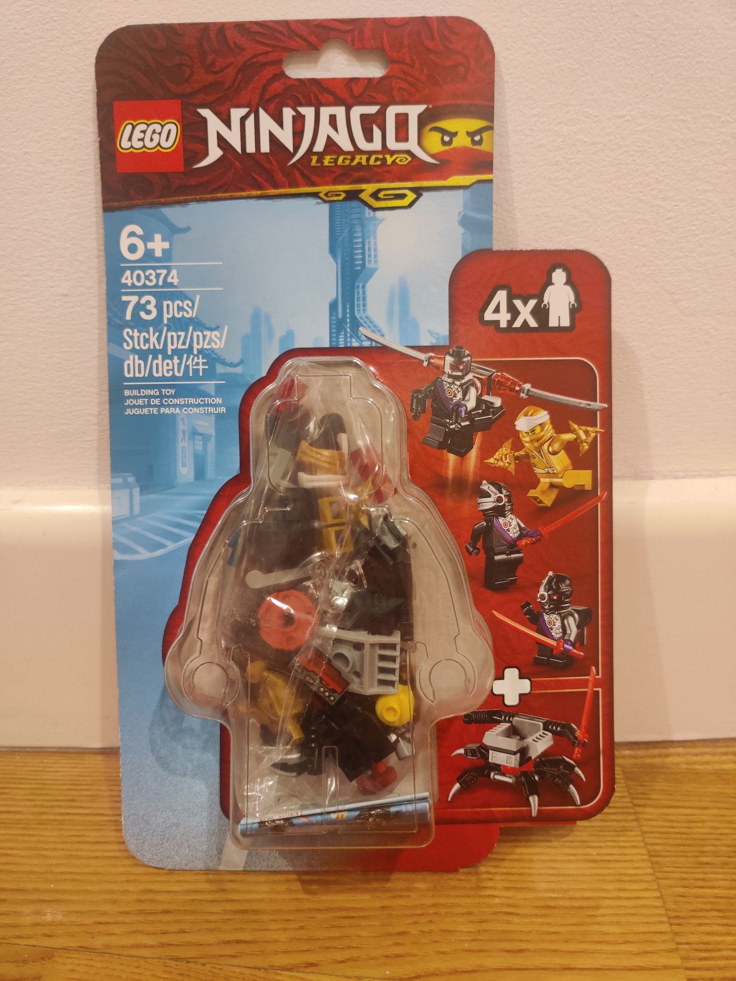 LEGO blister LEGO ninjago zestaw złoty Lloyd - 40374