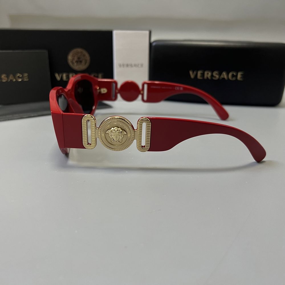 Versace MEDUSA Red оригинал новые солнцезащитные очки (NEW)