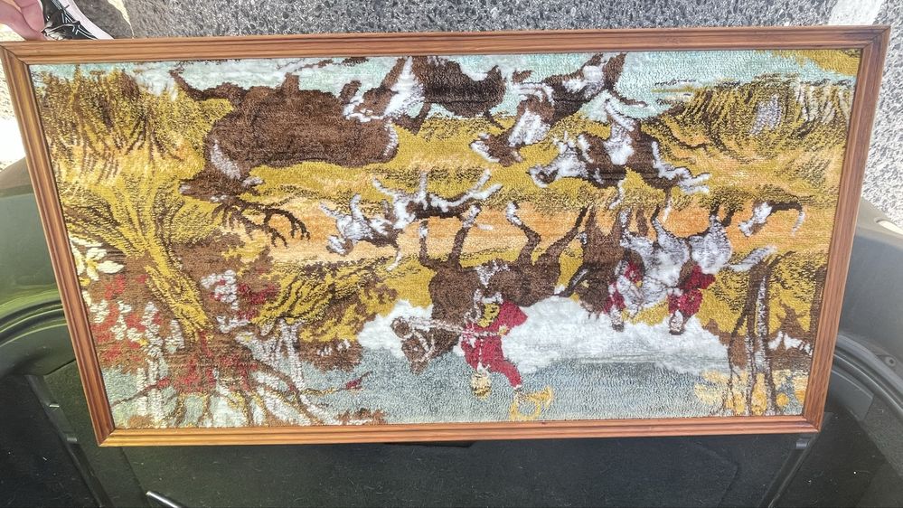Quadro antigo em excelente estado
