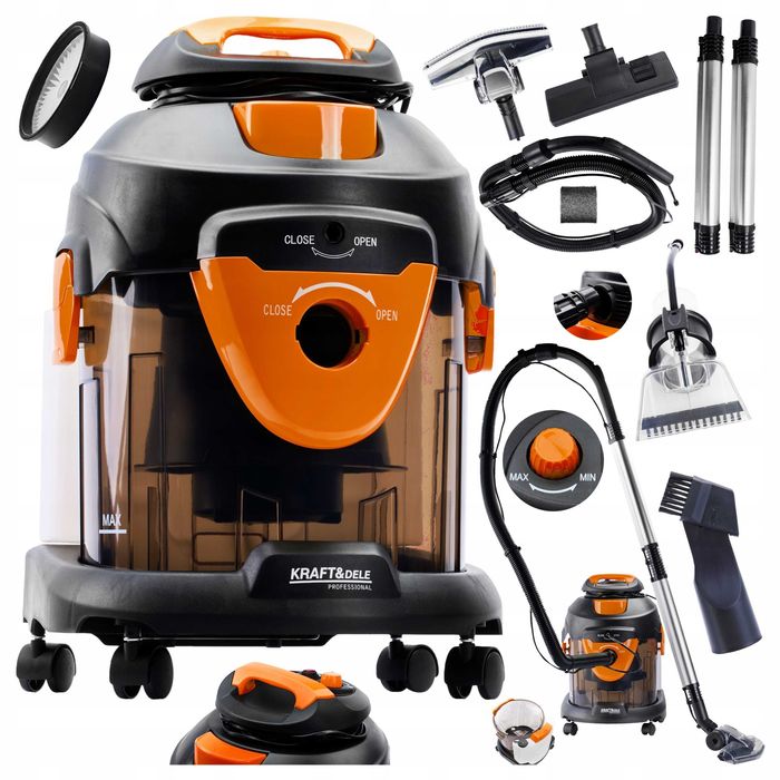 Пилосос для прання, хімчистки, мілкого пилу. Миючий пилосос.