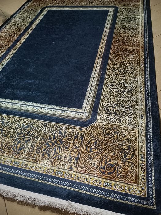 dywan 230x160 GRANT/CZERN/ZLOTY BEŻ antypoślizg , turecki