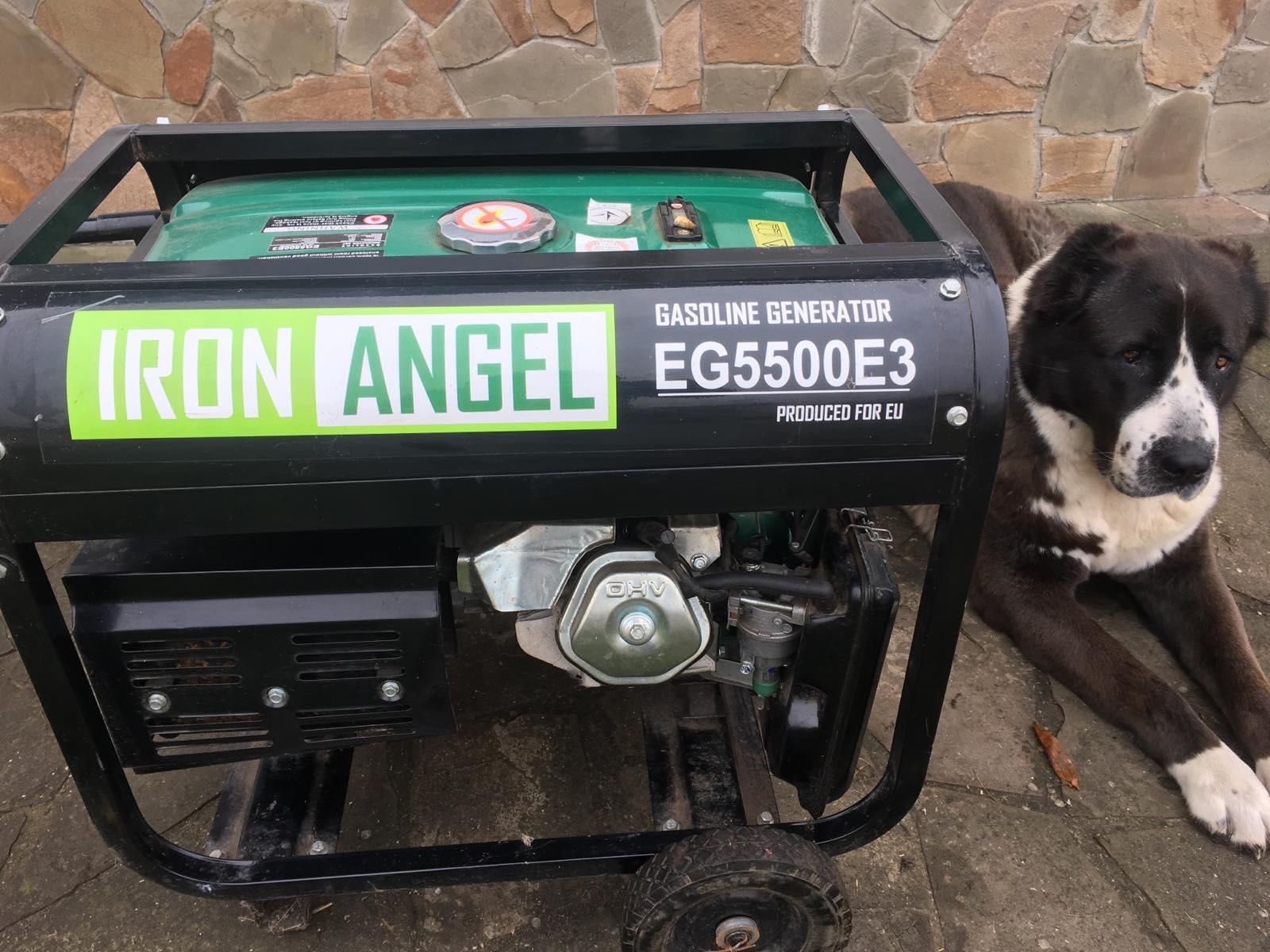 Продам _Бензиновий генератор Iron Angel
EG 5500 E3-M