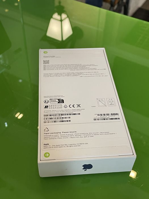 Магазин! NEW iPhone 17 Pro Max 256gb Blue Neverlock! Гарантія! Обмін!