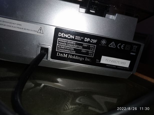 Програвач вінілових дисків Denon DP-29F SR