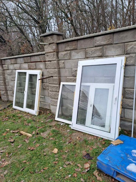 Вікна пластиков ВІДКРИВНІ І ГЛУХІі.Двері пластикові