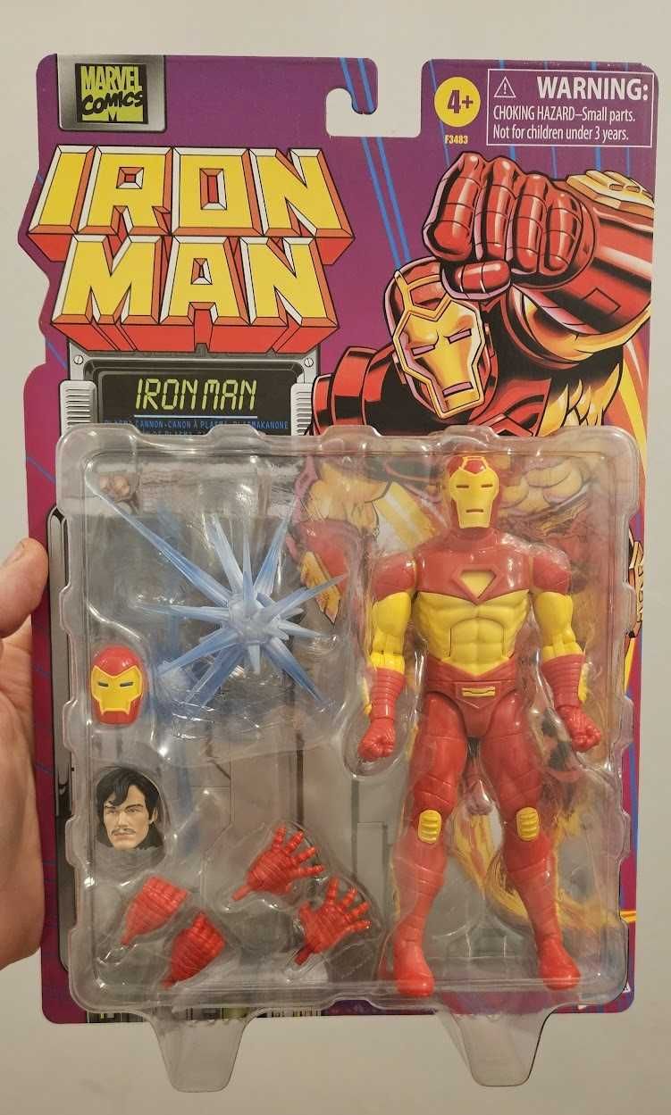 Modular Iron Man figurka Marvel Legends Retro hasbro avengers capcom