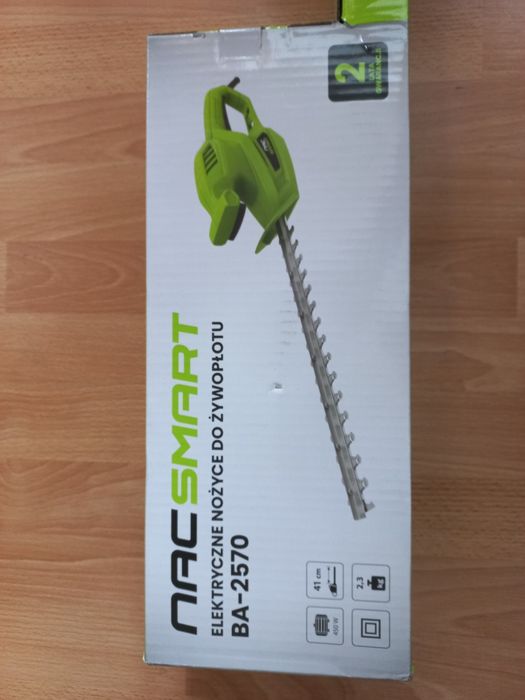 Elektryczne nożyce do żywopłotu NAC Smart  moc 450 w Ostrze 41 cm