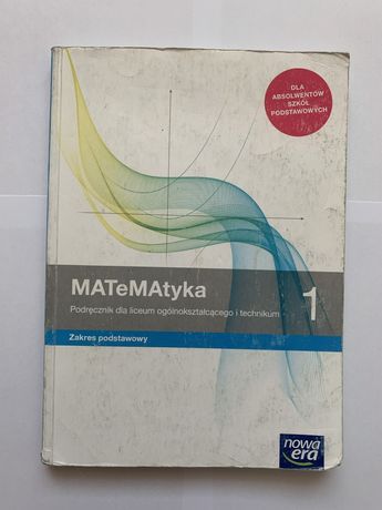 Podręcznik MATeMAtyka 1