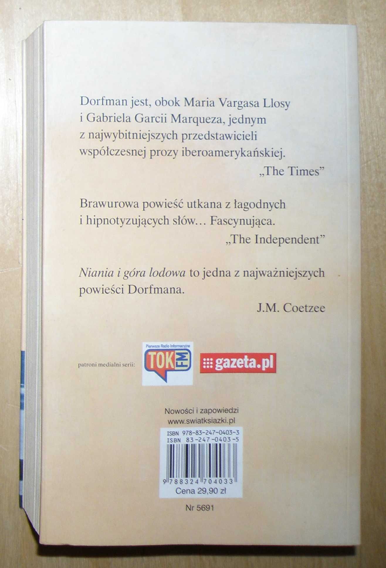 Ariel Dorfman - Niania i góra lodowa