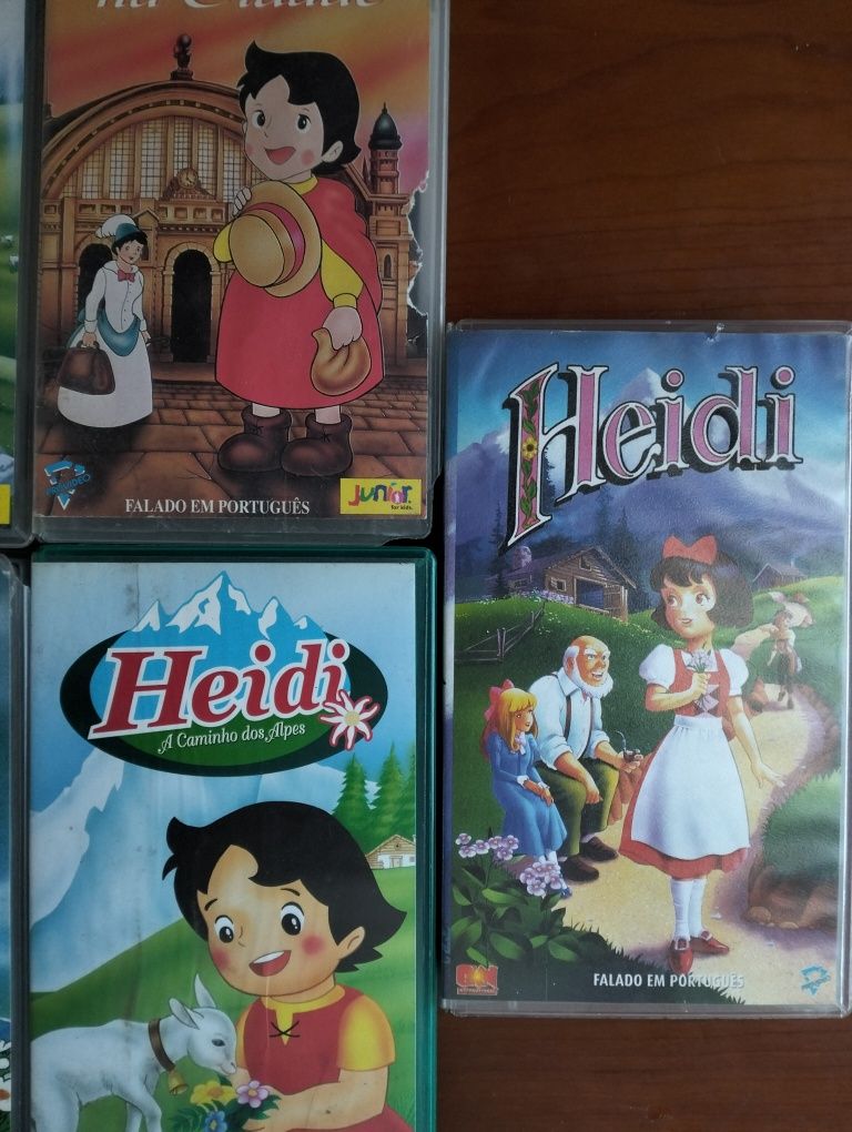 Antigas VHS Heidi