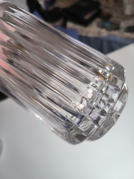 Хрустальный декандер для виски.Богемия, Чехословакия.