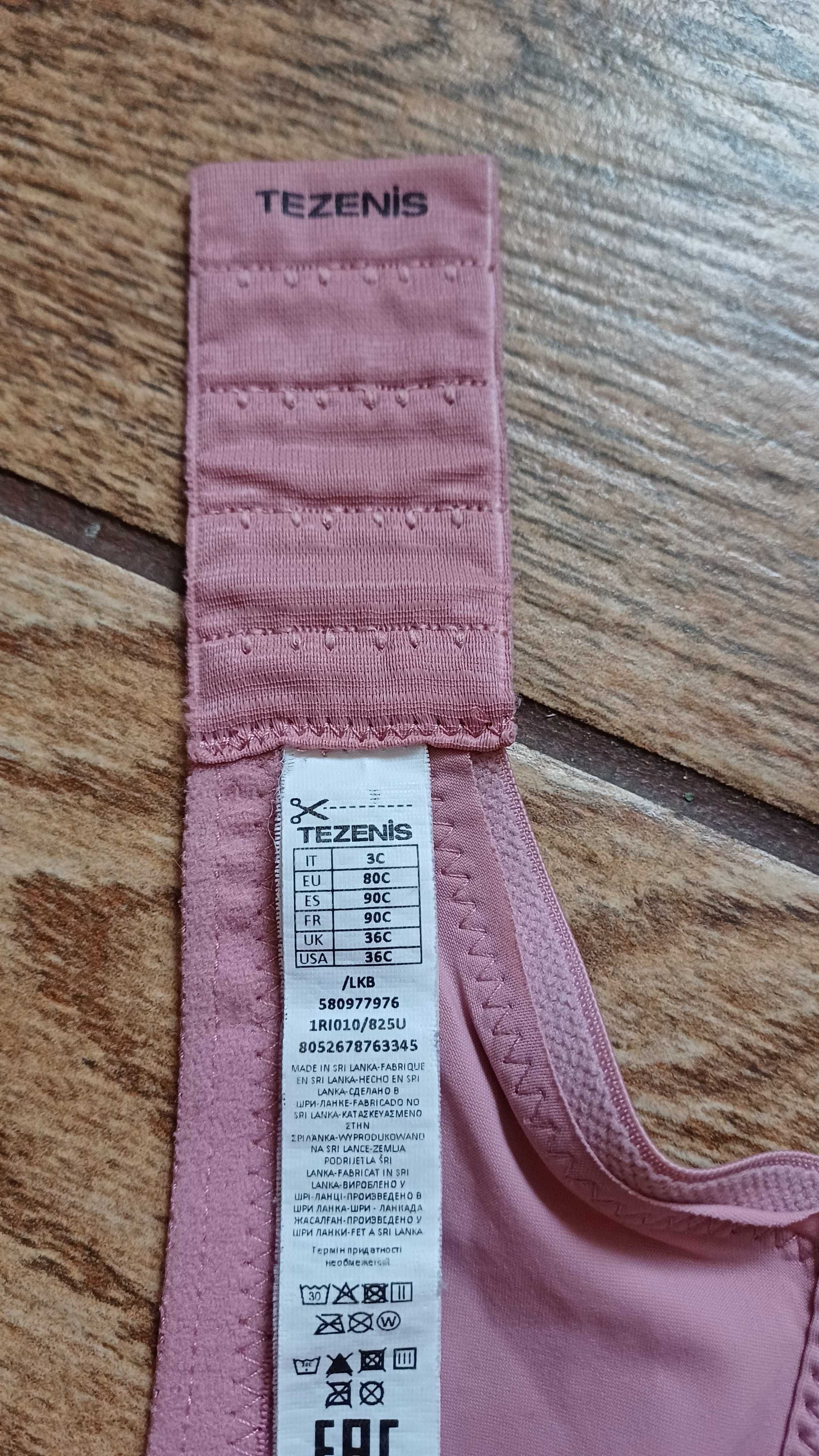 Różowy biustonosz TEZENIS r. 80 C