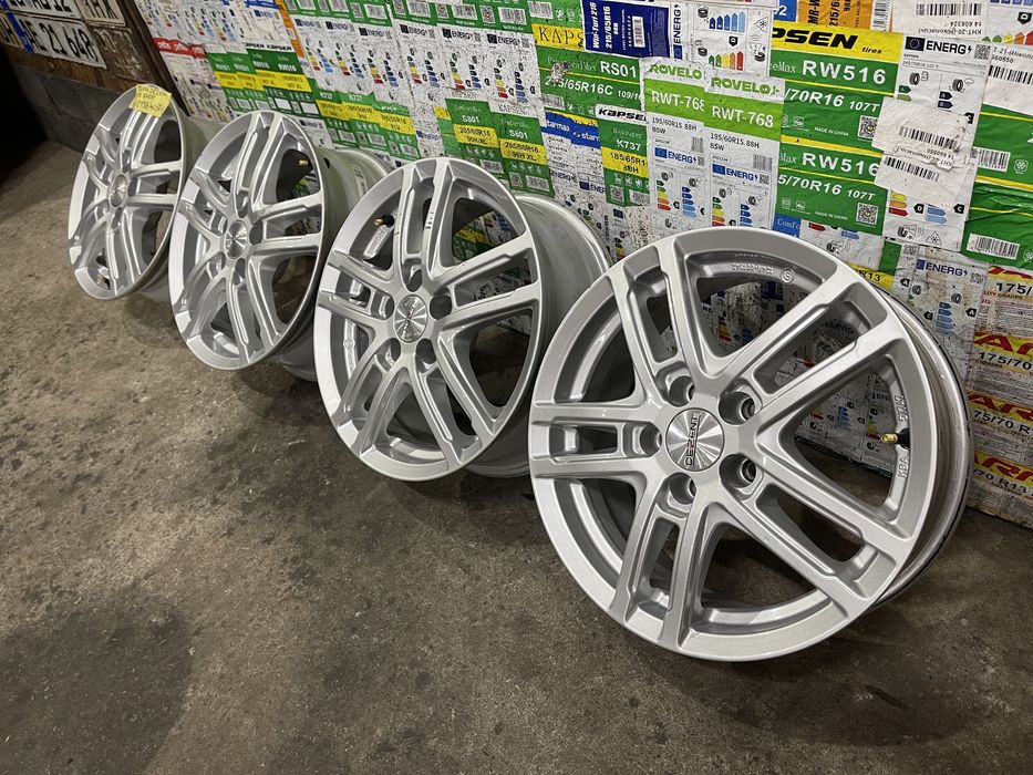 Литі диски dezent r15 5/100 6j et38 skoda fabia tour vw golf4 bora